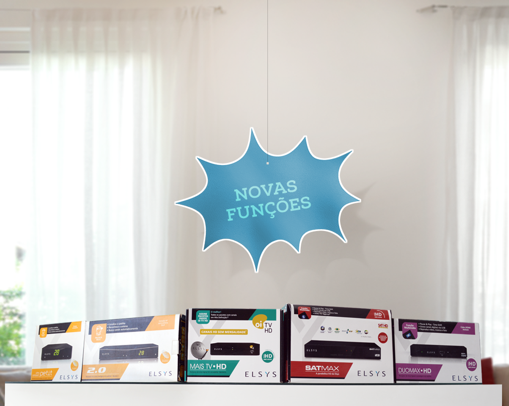 Confira as novas funções dos receptores Elsys