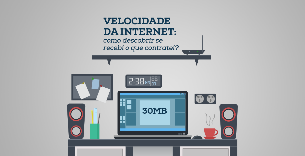 Velocidade da internet: como descobrir