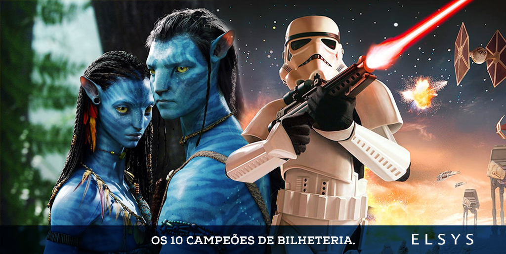 Os 10 campeões de bilheteria no cinema