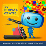 Kit gratuito de TV digital