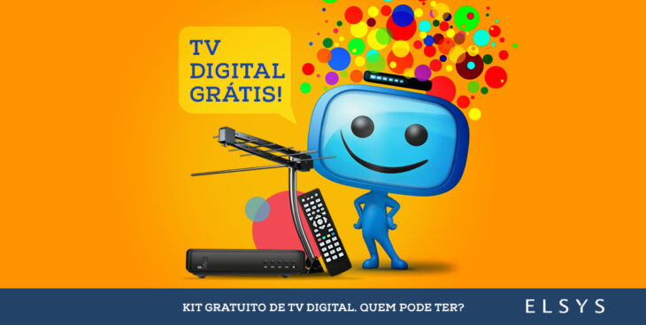 Kit gratuito de TV digital