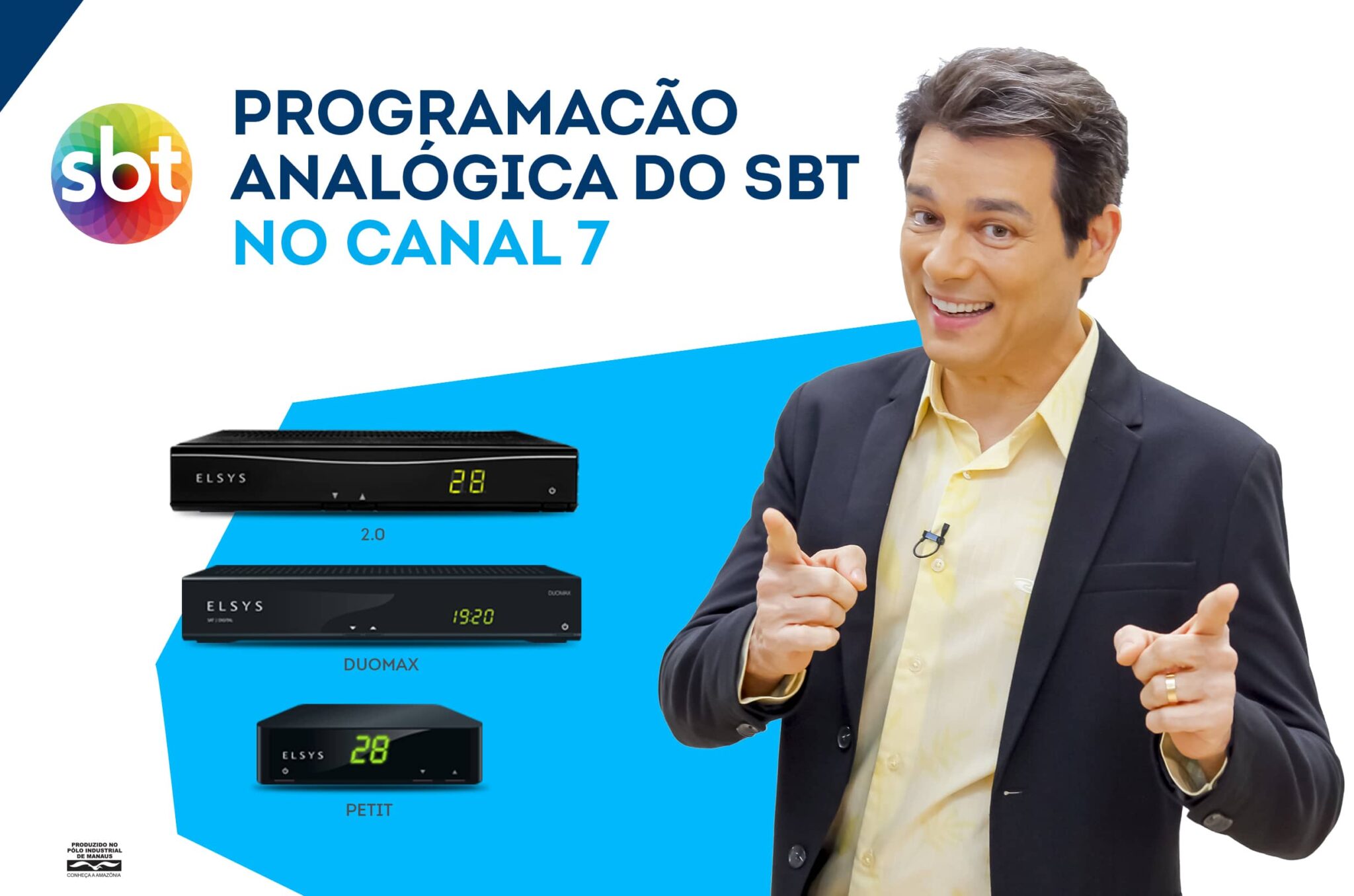 Aproveite o SBT na programação analógica Aproveite o SBT na programação analógica